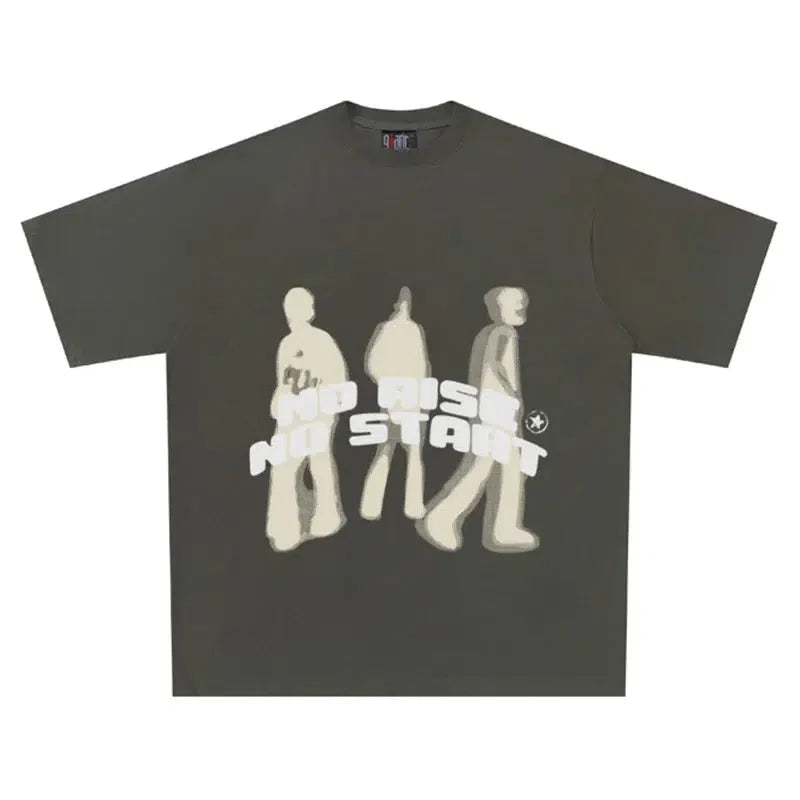 Oversized Graphic T Shirt — vista posteriore