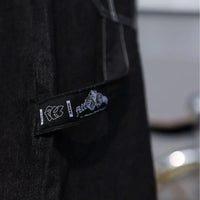 Oversized Jean Shorts Jorts — dettaglio del tessuto