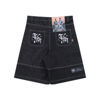 Oversized Jean Shorts Jorts — dettaglio