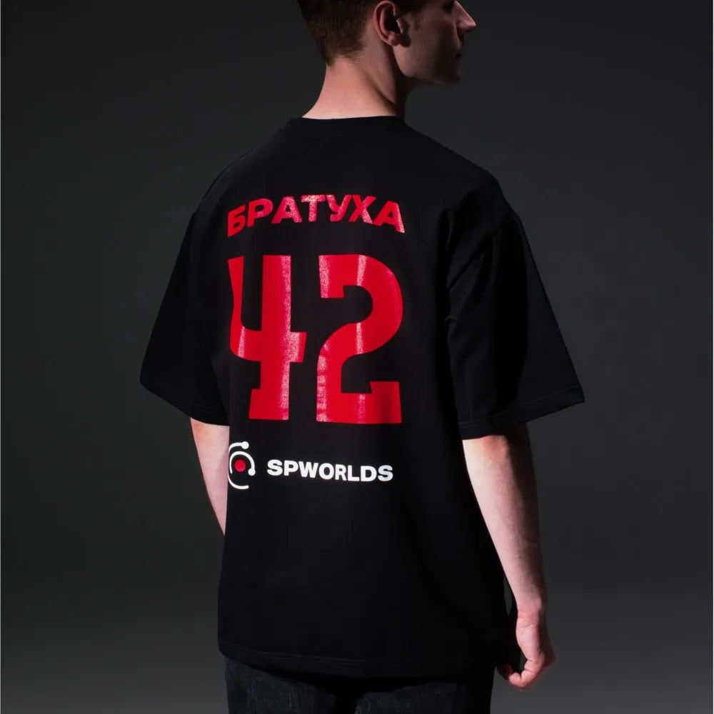Oversized Old School Racing Graphic T Shirt — dettaglio