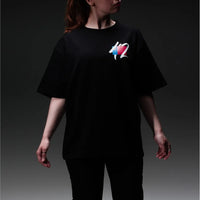 Oversized Old School Racing Graphic T Shirt — dettaglio della stampa