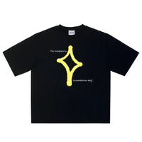 Oversized Star Graphic T Shirt — dettaglio