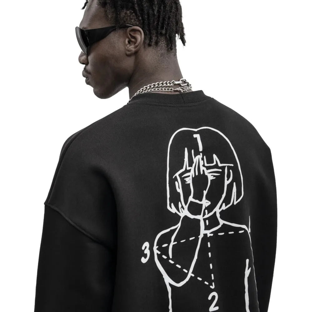 PRAY Graphic Hoodie Sweater — in alternativa