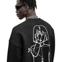 PRAY Graphic Hoodie Sweater — in alternativa