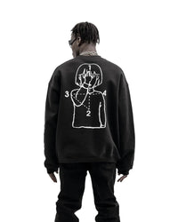 PRAY Graphic Hoodie Sweater — vista completa