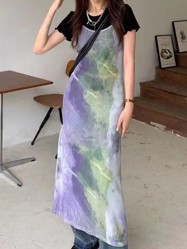 Painters Paradise Maxi Skirt — dettaglio