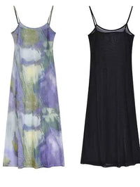 Painters Paradise Maxi Skirt — vista frontale