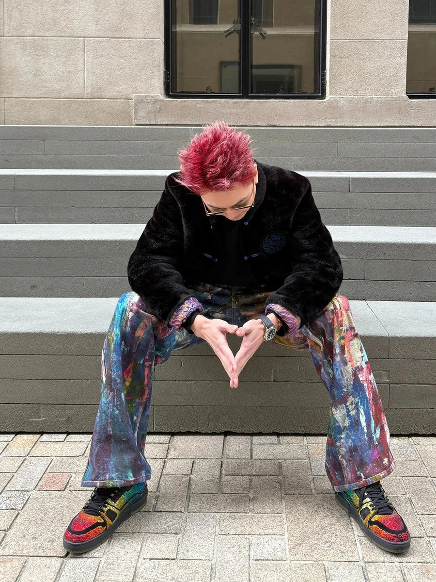 Painters Workspace Graphic Baggy Jeans — in alternativa