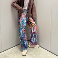 Painters Workspace Graphic Baggy Jeans — vista frontale