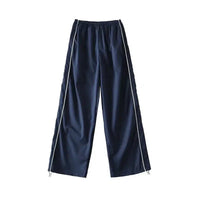 Parachute Joggers Baby Blue Trousers — vista posteriore