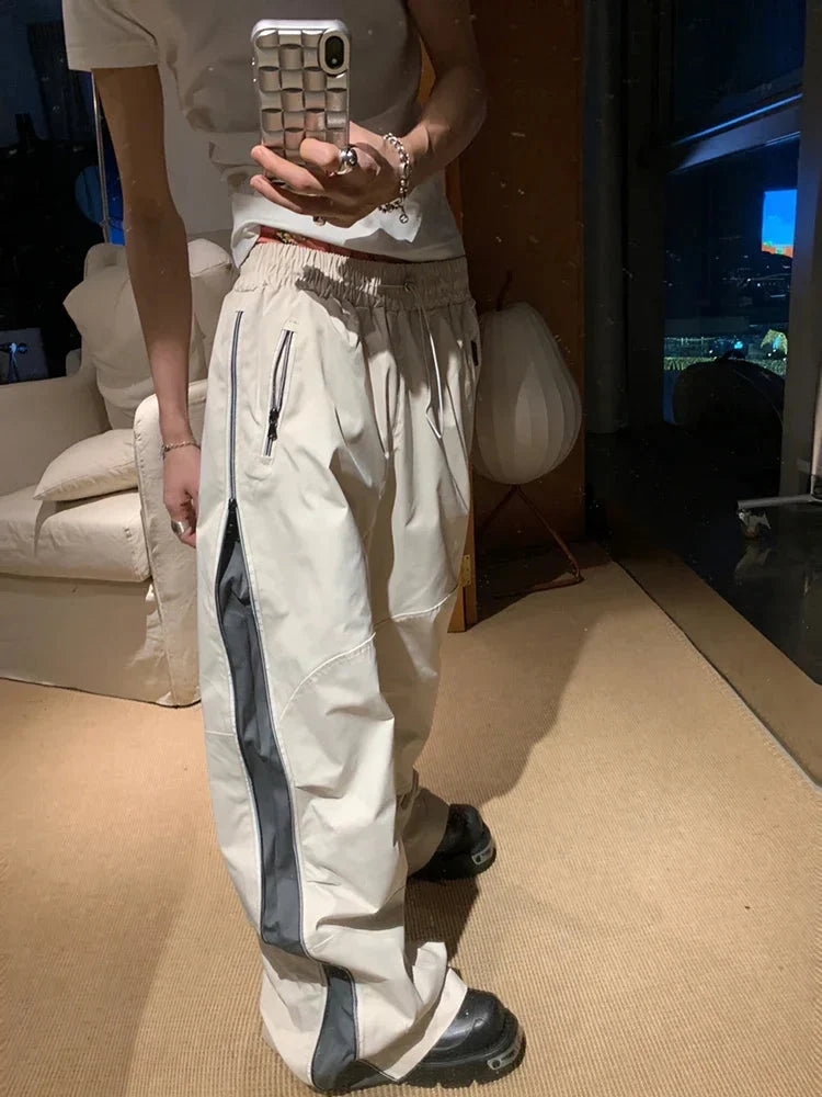 Parachute Track Pants Joggers — dettaglio del tessuto