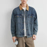 Y2K Patchwork Denim Washed Jacket
