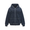Y2K Patchwork Embroidered Zip Up Hoodie
