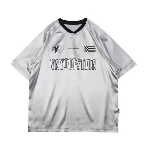 Patchwork Sliver Graphic Jersey — vista frontale