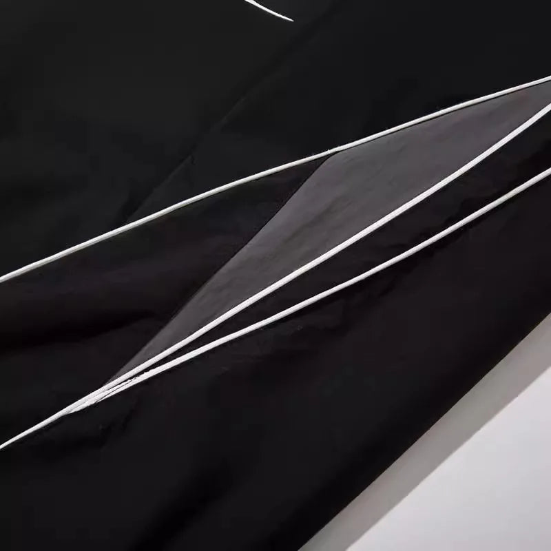 Piping Parachute Trousers — dettaglio