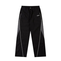 Piping Parachute Trousers — vista frontale