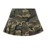 Y2K Pleated Camouflage Mini Skirt