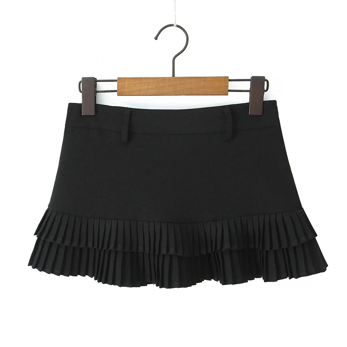 Pleated Micro Mini Skirt — dettaglio della stampa