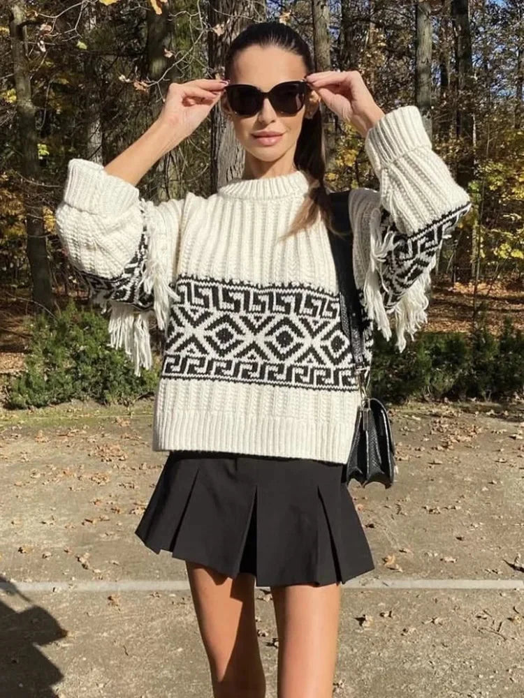 Pleated Mid Waist Mini Skirt — vista laterale