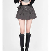 Pleated SBU Cargo Mini Skirt — in alternativa