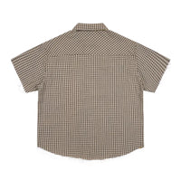Pocket Plaid Reversible Short Sleeve Shirt — vista posteriore
