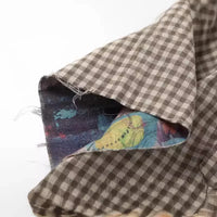 Pocket Plaid Reversible Short Sleeve Shirt — vista laterale
