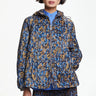 Y2K Pond Flower Design Thin Light Windbreaker Jacket