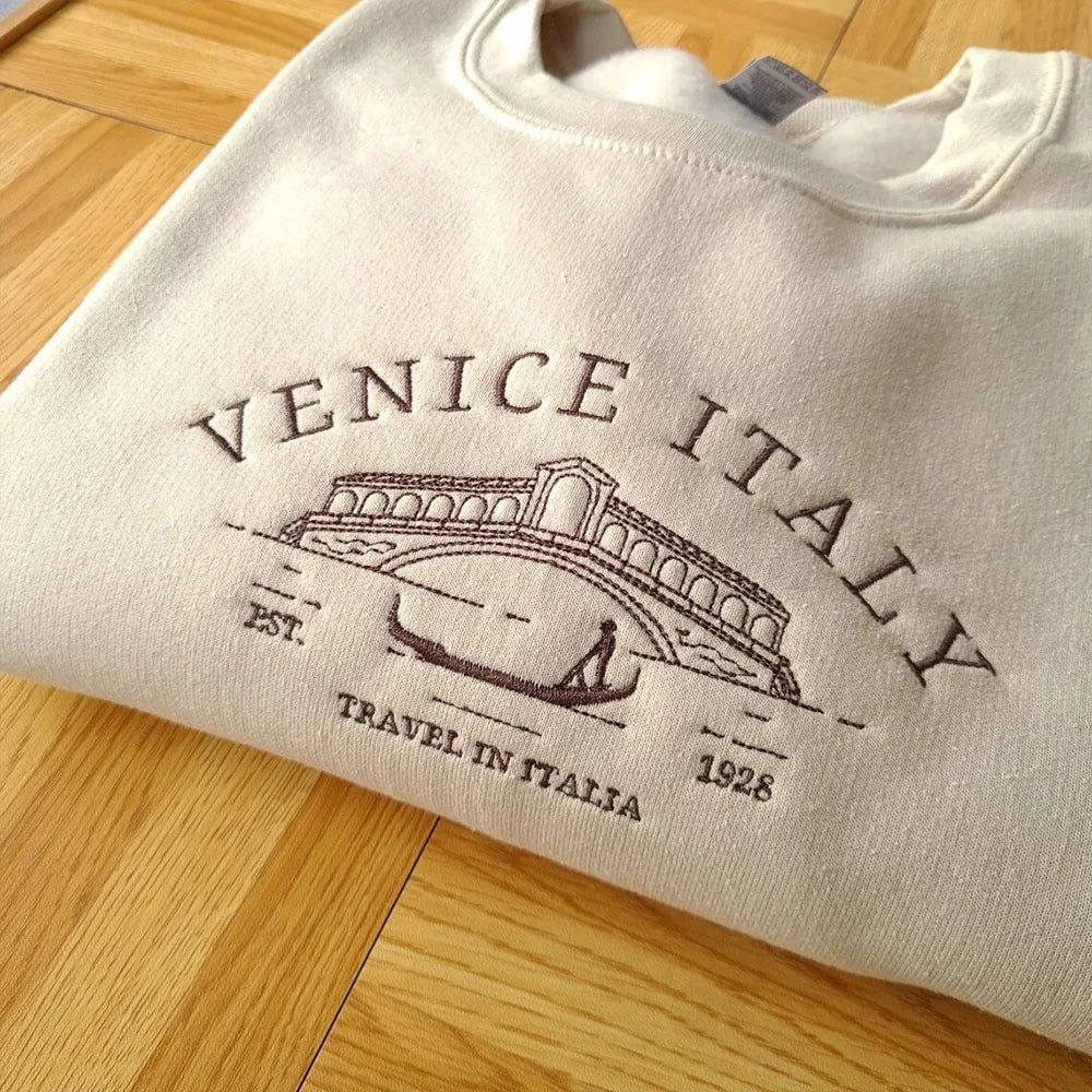 Preppy Venice Sweatshirt — vista posteriore