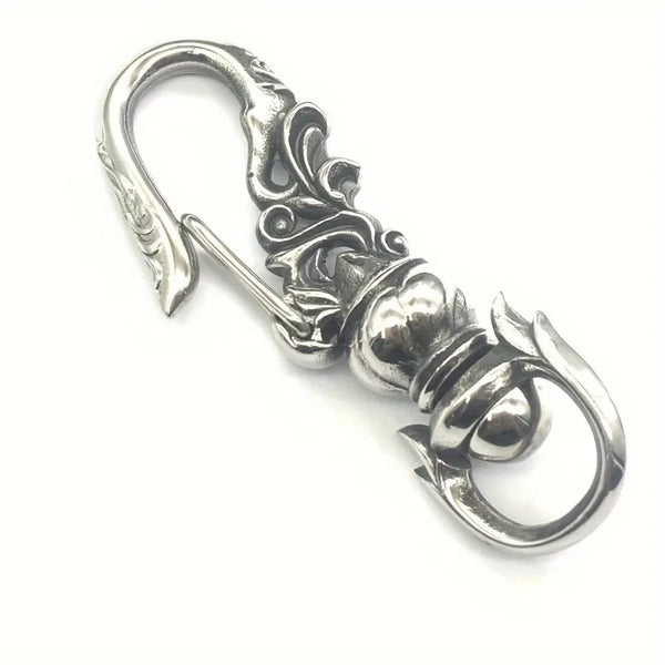 Punk Carabiner Keychain — vista frontale