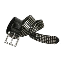 Punk Rivet Leather Belt — dettaglio della stampa