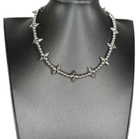 Punk Spike Choker Necklace — dettaglio della stampa