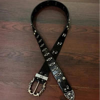Punk Studded Rivet Belt — dettaglio del tessuto