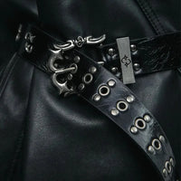 Punk Studded Rivet Belt — dettaglio della stampa