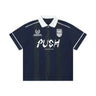 Y2K Push Striped Polo Shirt