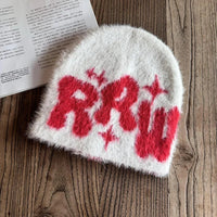 RRW Fuzzy Graphic Beanie — in alternativa