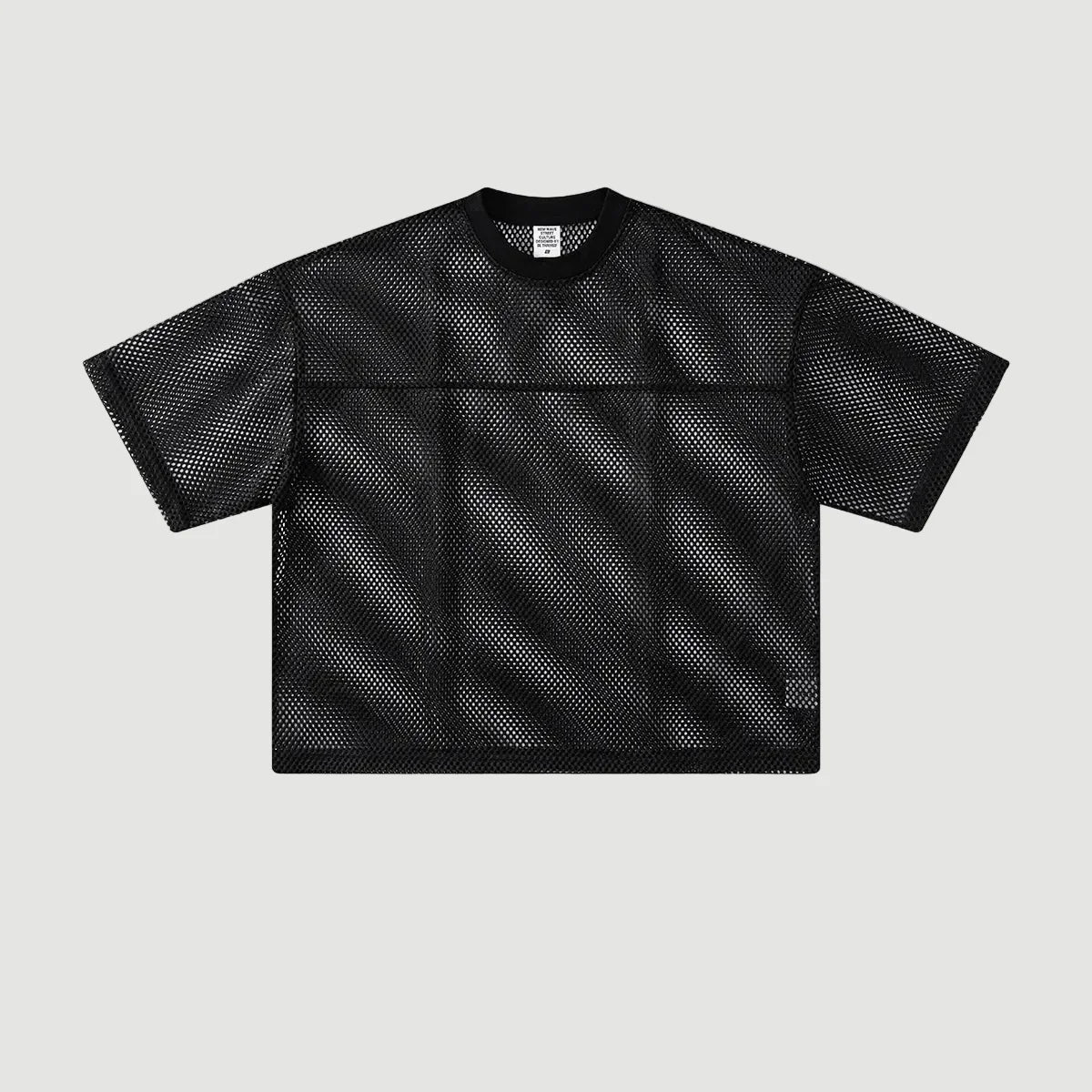 Raw Grunge Mesh T Shirt — dettaglio della stampa