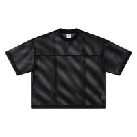 Raw Grunge Mesh T Shirt — vista frontale