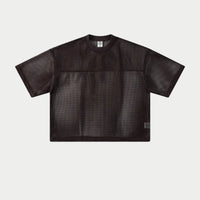 Raw Grunge Mesh T Shirt — vista posteriore
