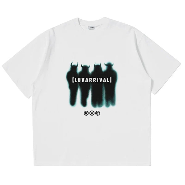 Red Devils Graphic T Shirt — vista frontale