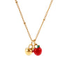 Y2K Red Fruit Pendant Necklace