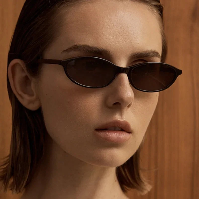 Retro Cat Eye Sunglasses — vista frontale