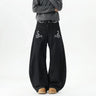 Y2K Retro Western Embroidered Baggy Barrel Jeans