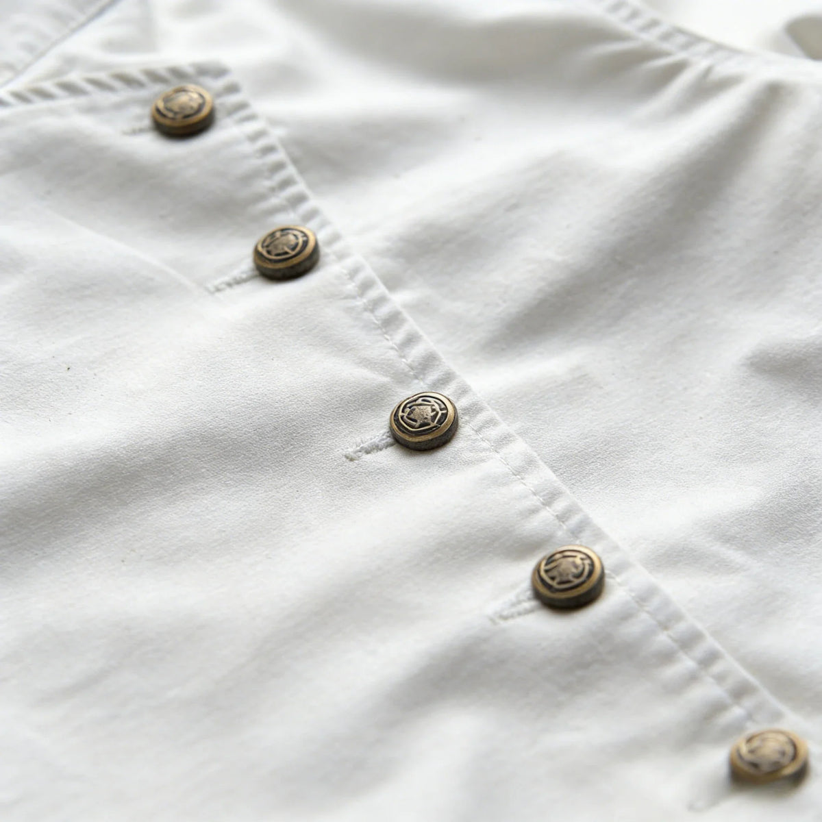 Retro White Fencing Jacket — in alternativa