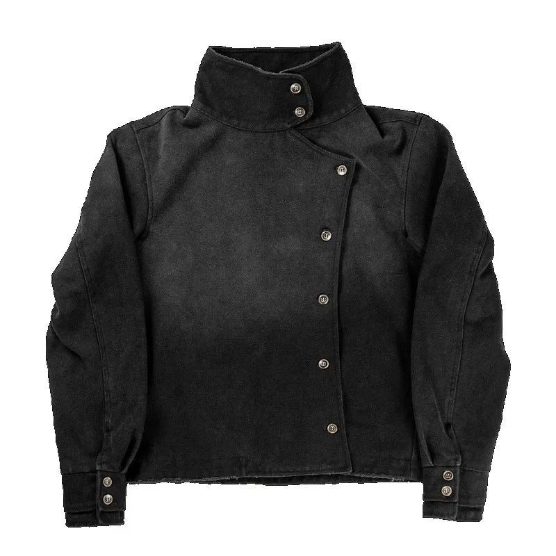 Retro White Fencing Jacket — vista frontale