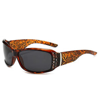 Rhinestone Decorated UV400 Sunglasses — vista posteriore