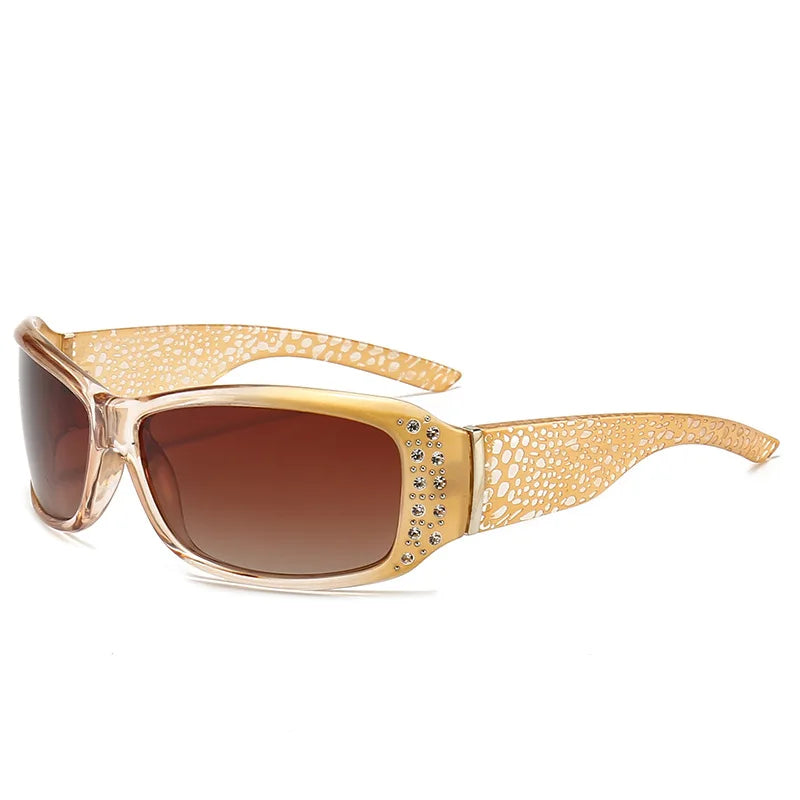 Rhinestone Decorated UV400 Sunglasses — dettaglio della stampa