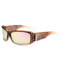 Rhinestone Decorated UV400 Sunglasses — dettaglio