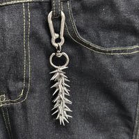 Rivet Charm Belt Loop Keychain — dettaglio della stampa