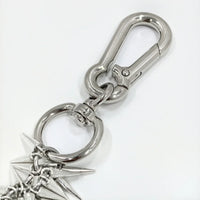 Rivet Charm Belt Loop Keychain — vista laterale