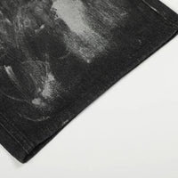 Rivet Patchwork Painter Baggy Jeans — vista laterale